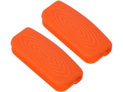 Cabos De Silicone Para Panelas Ferro Fundido, Suporte Para Cabo