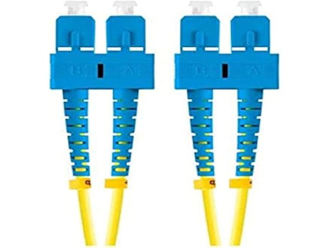 Cabo De Fibra Óptica Lanberg Latigeur 2m Sc/upc Duplex G657a1 Lszh Gul Aquaforge