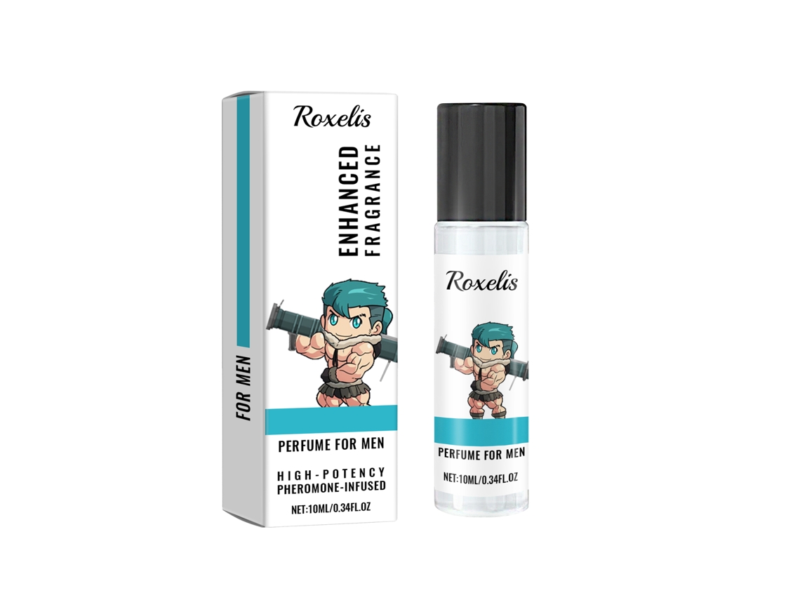 Perfume Roxelis Homem Rollerball Natural Suave Duradouro