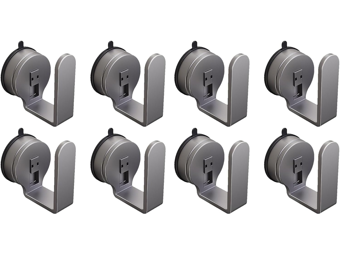 Ganchos De Parede Ferro Inoxidável, Fáceis De Instalar, Multifuncionais Decoração De Natal, Organizador Doméstico E