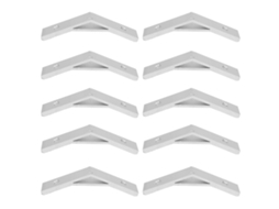 10 Peças Angular 135 Graus Suporte Alumínio Corner Braces Conector 2020
