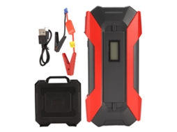 Iniciador de Carro Portátil 1500a 12000mah com Carregamento Rápido Usb e Luz Led