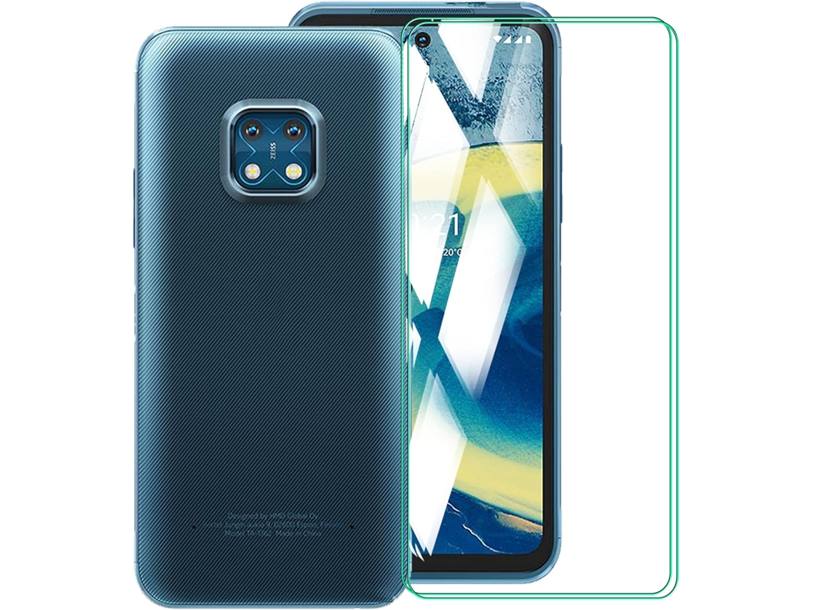 Conjunto de Películas de Ecrã Dureza Hd Antiarranhões para Nokia Xr 20 HONGWE. Vidro Temperado (2un)