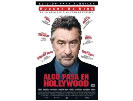 DVD Algo Pasa en Hollywood (Edição em Espanhol)