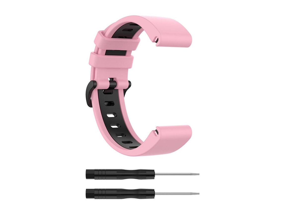 Pulseira de Silicone com Ferramenta para Garmin Fenix 7s/6s/5s Pro