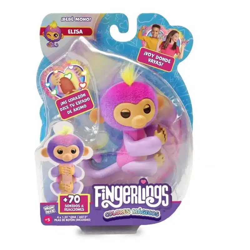 Fingerlings Colores Mágicos Mono Bebé Elisa 61853181 Elisa Bizak Bizakmás De 5 Años