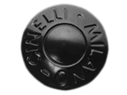 Cinelli End Plugs Cinelli-Milano Anod.Black-2Pr