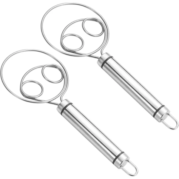 Batedor De Massa Profissional Em Peças Para Misturar E Bater Na Cozinha, Ferramenta Ideal Para Fazer Doces E Pão Caseiro