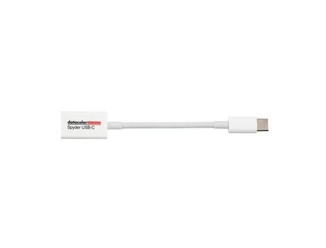 Cabo Adaptador Spyder Usb-A para Usb-C Compatível com Produtos Pc Apple e Android Que Requerem Um Conversor DATACOLOR