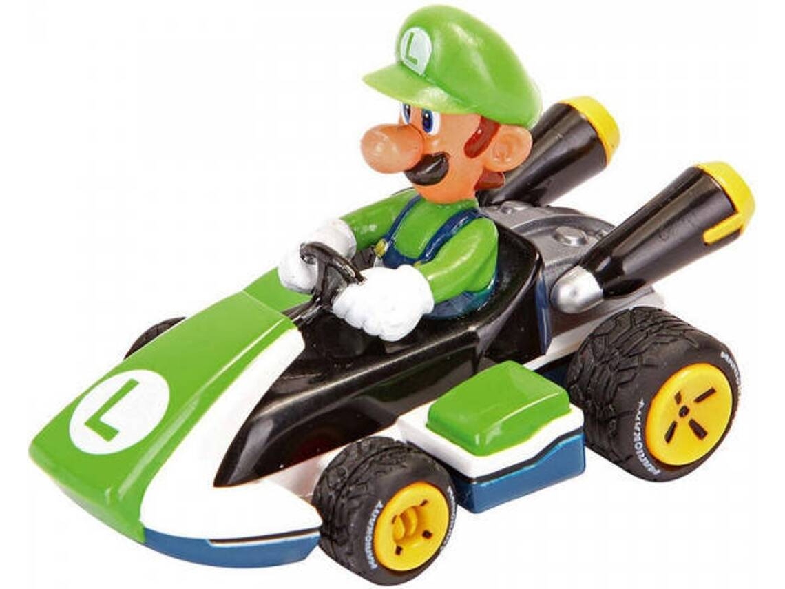 Caixa NINTENDO com Carro Mario Kart 8 Luigi