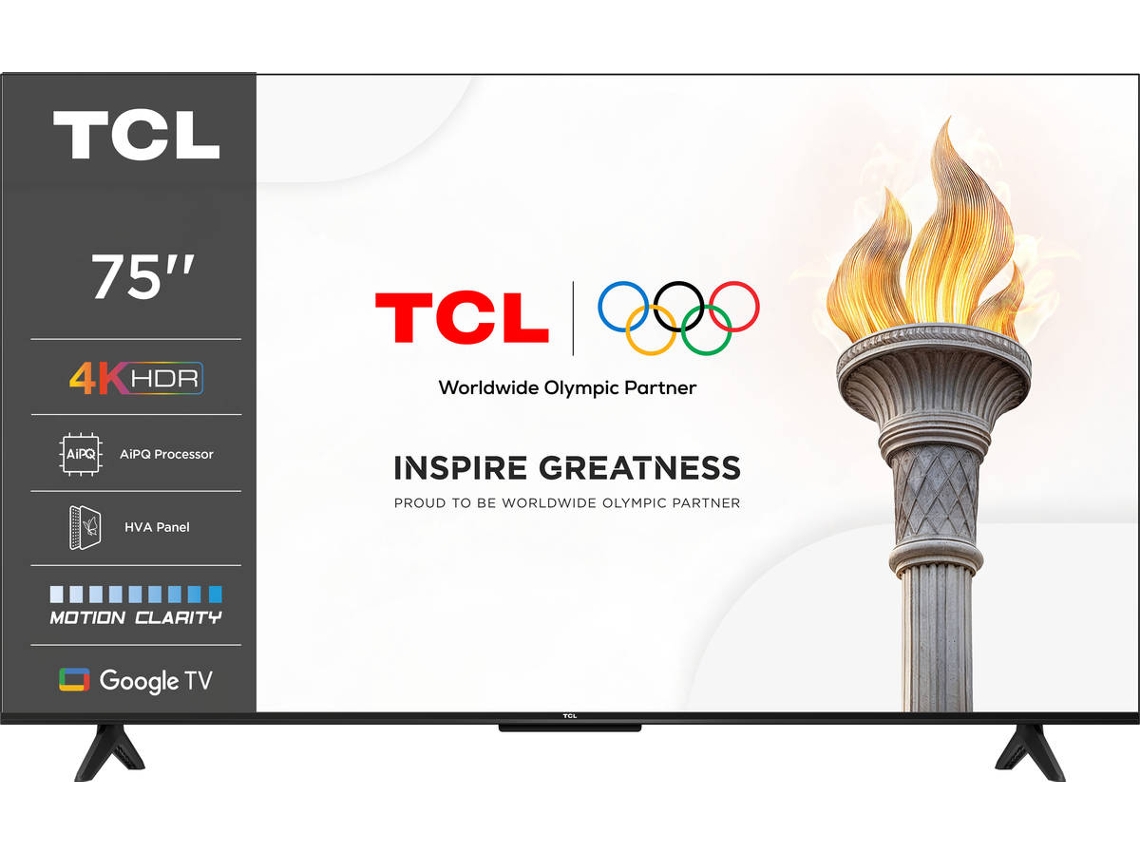 TV TCL 75P61K (LED - 75'' - 189 cm - 4K Ultra HD - Smart TV)