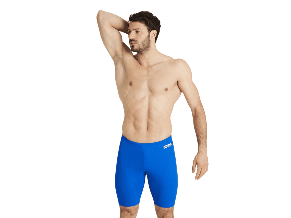 ARENA Fato de Banho de Natação Team para Homens Azul Real Sólido