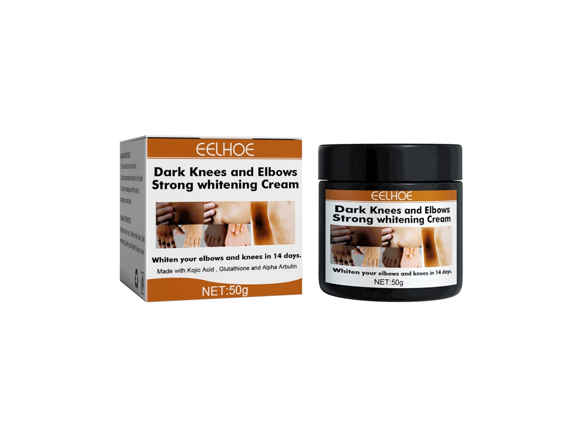 Creme Clareador E Hidratante Para Articulações Eelhoe 50g - Clareia, Hidrata E Repara Joelhos, Cotovelos E Dedos