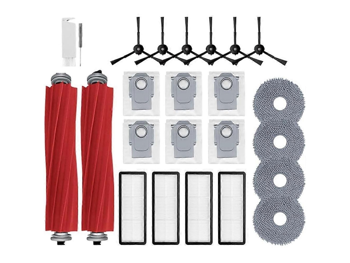 Kit De 24 Peças De Acessórios De Reposição Para Aspirador Robô Qrevo S/qrevo Plus/qrevo Pro.