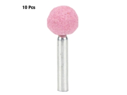 Cabeça De Polimento De Ponta Montada Cerâmica Roda De Polimento Pedra 10pcs (6*16mm)