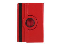 Capa com rotação de 360° para Samsung Galaxy Tab S5e, vermelha