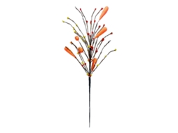 Laxiscreed Decoração De Páscoa Com Cenoura Floral E Ovo Em Tons De Laranja