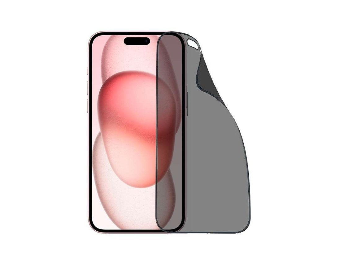 Película De Vidro Temperado Inquebrável Anti-espía Para Iphone 16 Pro Max