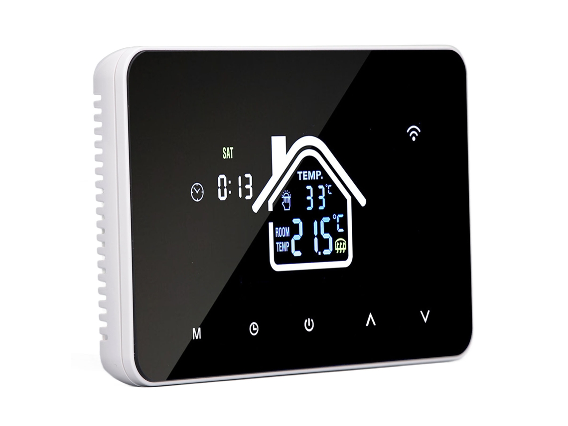 Termostato de Aquecimento de Piso com Ecrã Touch 4.3"
