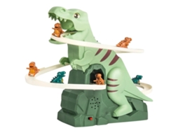 Lurelia Dinossauro Escalador Elétrico, Brinquedo Infantil, 25,5x7,5x16,5cm, Com Som Interativo