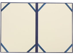Camada protetora dupla para rosto, octogonal, azul, tamanho A4, da Housoutil, 15×21 cm, ideal para aplicação de certificados e camadas premium.