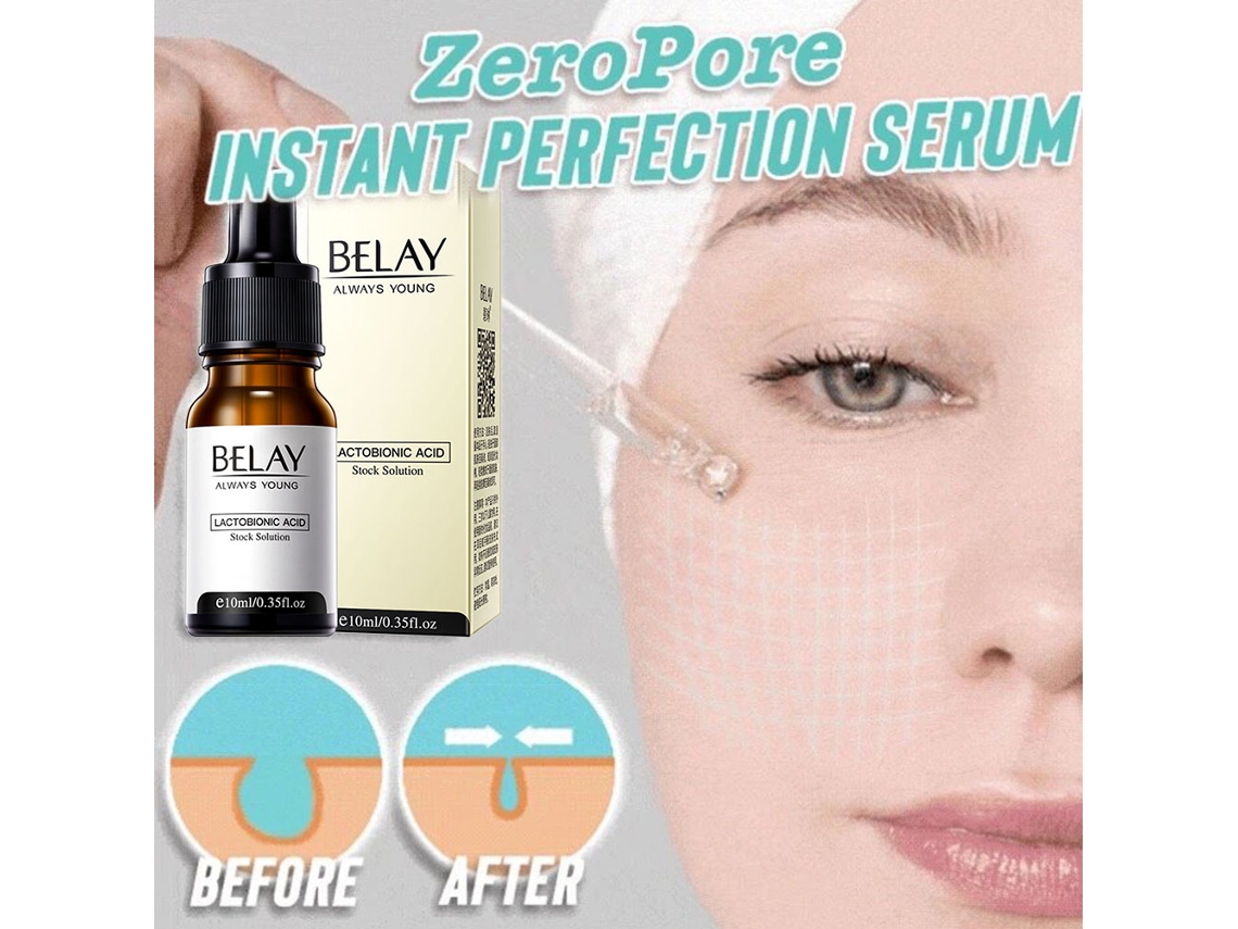 Soro Facial Reduzir Poros Rejuvenescer E Hidratar