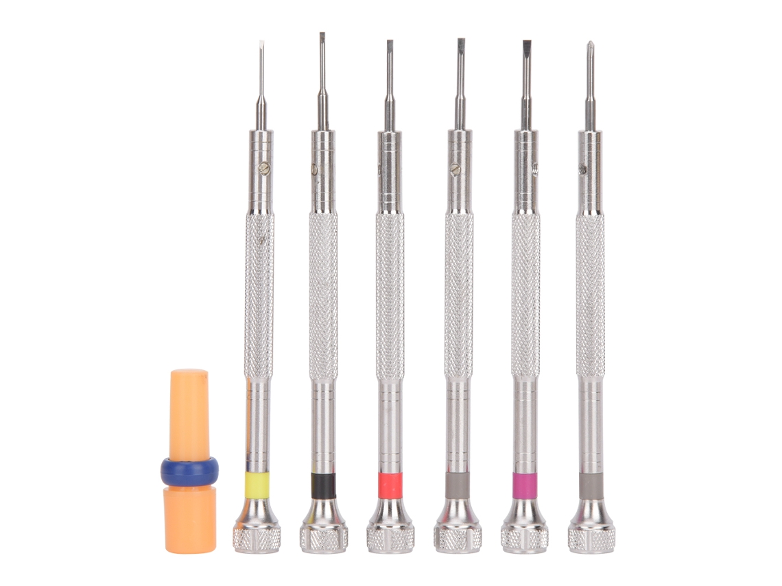 Conjunto De Parafusos Aço Inoxidável Com Bits Para Reparo De Relógios