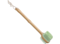 Escova De Banho Silicone Com Cabo Longo Alipis, Utensílio Para Limpeza Do Corpo E Das Costas