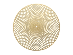 Tapetes de Vinil 38cm, 4 Peças, Resistente ao Calor ZYBLSSBB