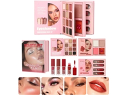 Paleta De Maquiagem Dobrável Com 3 Camadas De Blush De Longa Duração - Make