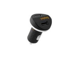 Carregador UNPLUG Dual USB 2A