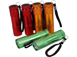 Lanterna De Acampamento Portátil De Emergência Compacta Com 6 Mini Lanternas De Led Para Uso Externo, Compacta E Ideal Para Atividades Ao Ar Livre.