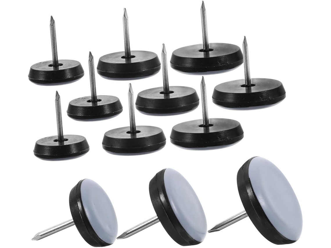 Conjunto De 12 Protetores Piso Para Móveis Popetpop, Incluindo Deslizadores E Pregos Para Os Pés Impermeáveis Adequados