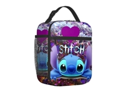 Lancheira Portátil De Desenho Animado Para Estudantes Do Ensino Fundamental E Médio, Com Estampa Completa, Bolsa Térmica, Ideal Para Piqueniques
