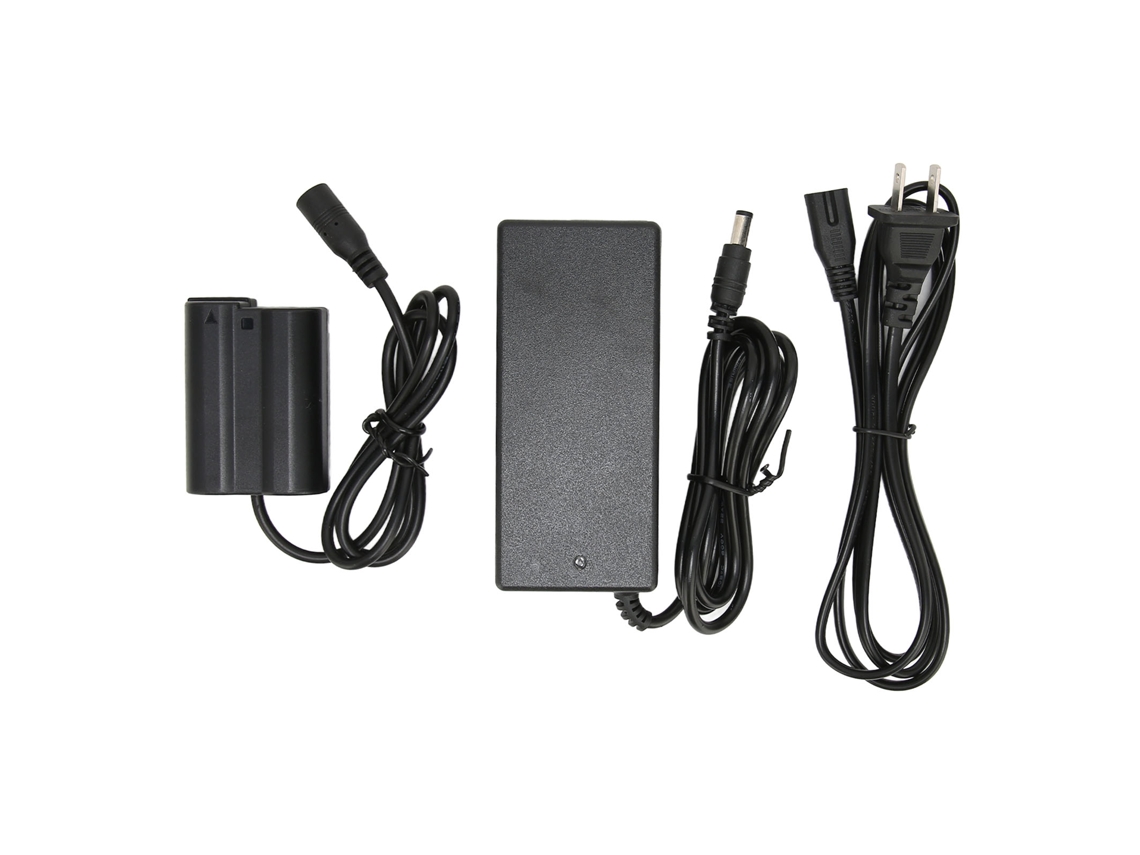 Adaptador de bateria dummy LAXISCREED Nikon D7000 D7200 D7500 D500 D610 D7500 plug US