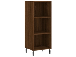 Sideboard, Sideboards Vidaxl Marrom Madeira Processada (n/a)