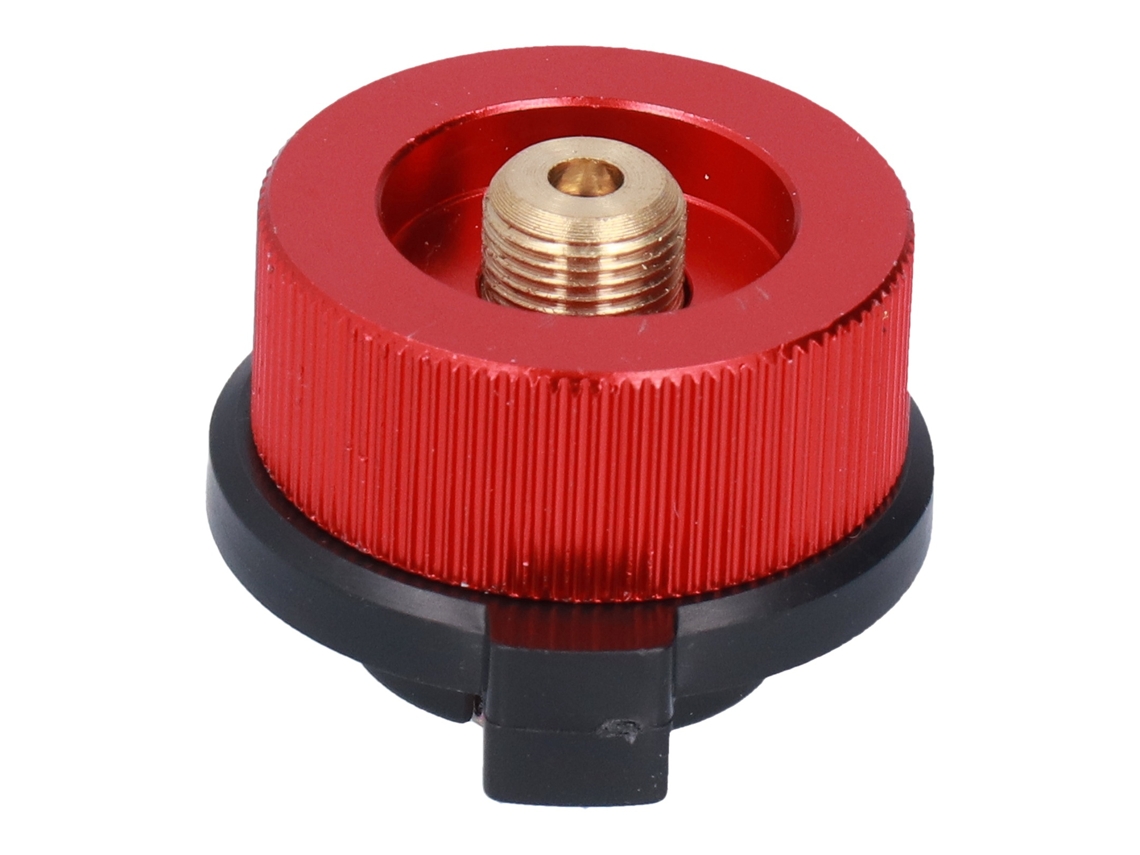 Adaptadores De Fogão Para Camping Com Função De Fechamento Automático Vermelho