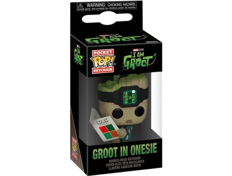 Figura FUNKO Pop Keychain: Groot Pjs With Book