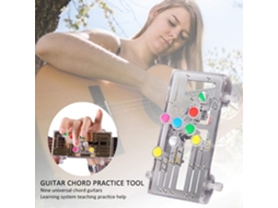 Primerox ferramenta de Prática de Acordes para Violão com 6 Acordes Universais Sistema de Aprendizado Facil
