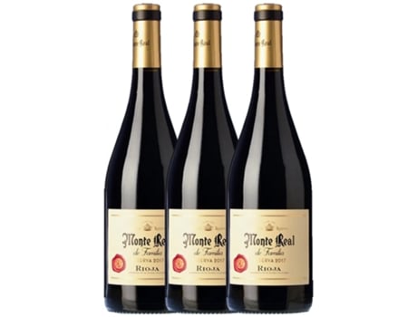 Vinho BODEGAS RIOJANAS Bodegas Riojanas Monte Real Familia Tempranillo Rioja Reserva (0.75 L - 3 unidades)