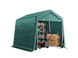 Tenda De Jardim Externa De 2,4 X 2 X 2 M, Com 2 Portas Com Zíper, Impermeável, Resistente Aos Raios Uv, Na Cor Verde.
