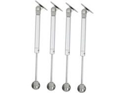 Conjunto De 4 Dobradiças Hidráulicas A Gás Para Armários, Com Sistema