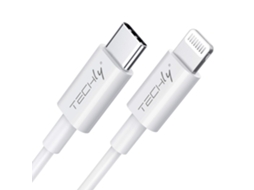 Cabo Icoc App Lightning TECHLY Branco