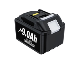 Bateria, 18v, Alta Capacidade, Substituição Para Makita,1 Pcs Bl1830 9.0ah Oem