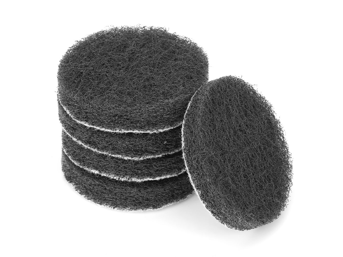 5 Peças De Espuma Abrasiva Adesiva De 50mm Para Polimento, Acessórios De Máquina De Lixamento (800)
