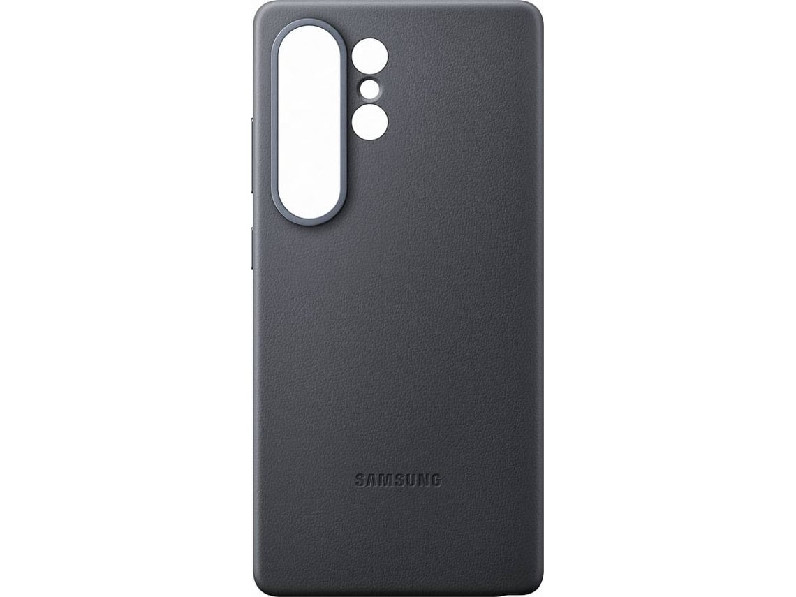 Capa SAMSUNG Galaxy S25 Ultra de Pele Vegana (Outlet Caixa Aberta - Preto)