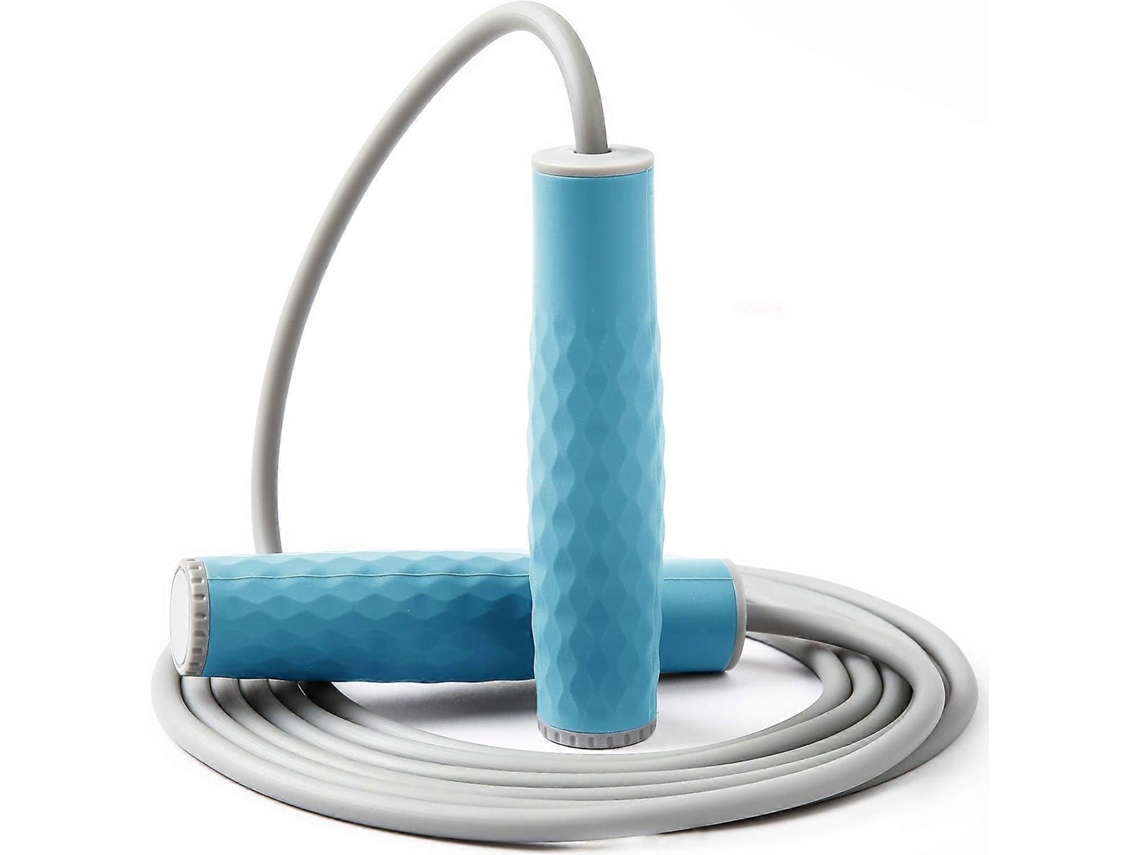 Corda De Pular Com Peso Para Treinamento Corda De Pular Profissional Com Comprimento Ajustável E Empunhadura De Silicone Confortáv Aquaforge