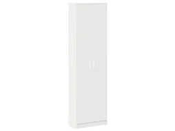 Guarda-roupa Branco Madeira Engenharia Vidaxl Branco Aglomerado De Partículas