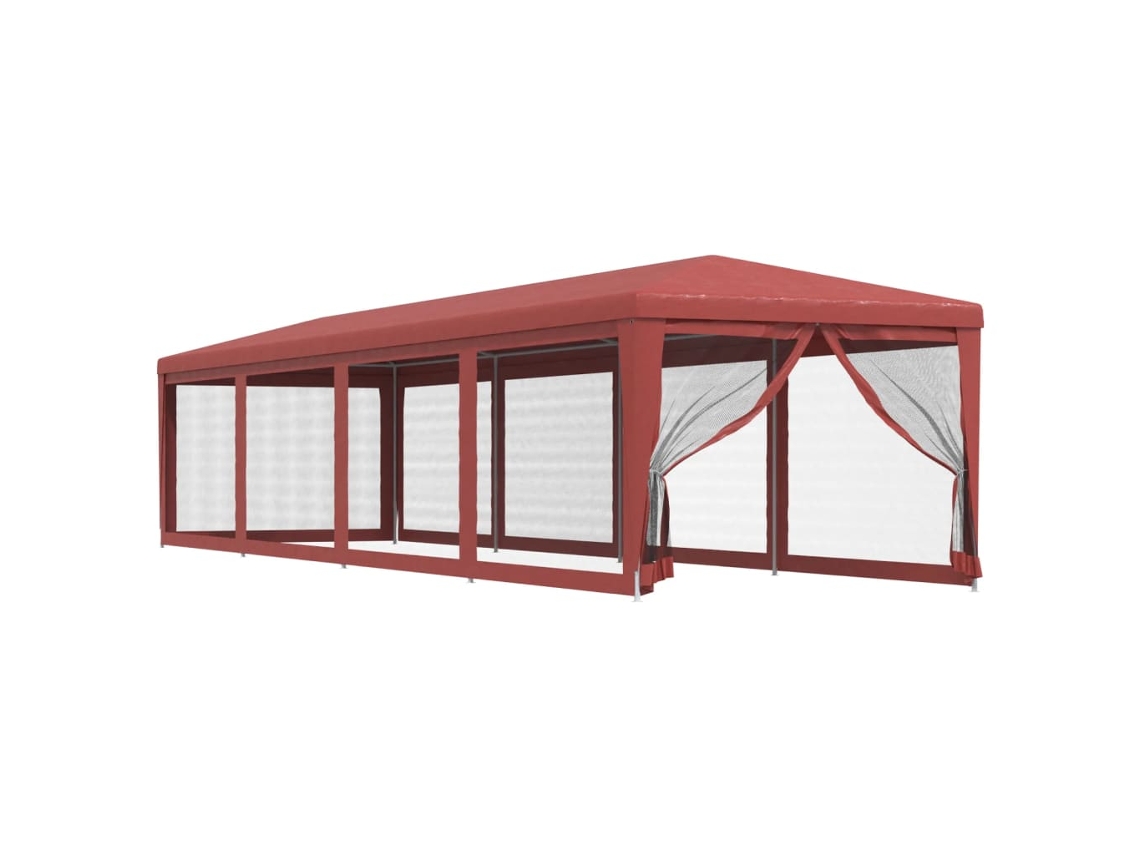 Party Tent, Party Tents Vidaxl Vermelho Polietileno (3 X 12 M)