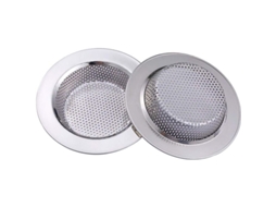 Filtros de Pia Nova LINE aço inox 2 unidades metálicos para banheiro e pia S/MARCA